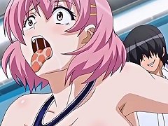 Tubedupe Hentai Babe In Swimsuit Gets Fucked